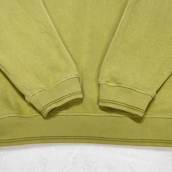 Tommy Bahama Sweater Quarter Zip Mens Medium Long Sleeve with Marlin emb Olive - Picture 7 of 16